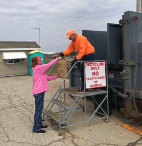 City of Oconto blue garbage bag prices starting January 1, 2023